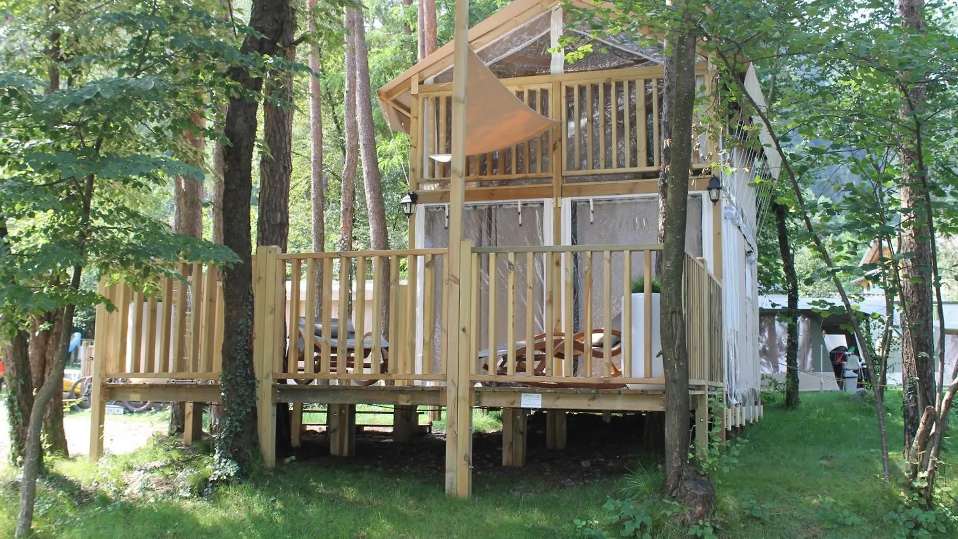 Luxe tent Glamping Resort Rio Vantone Crone